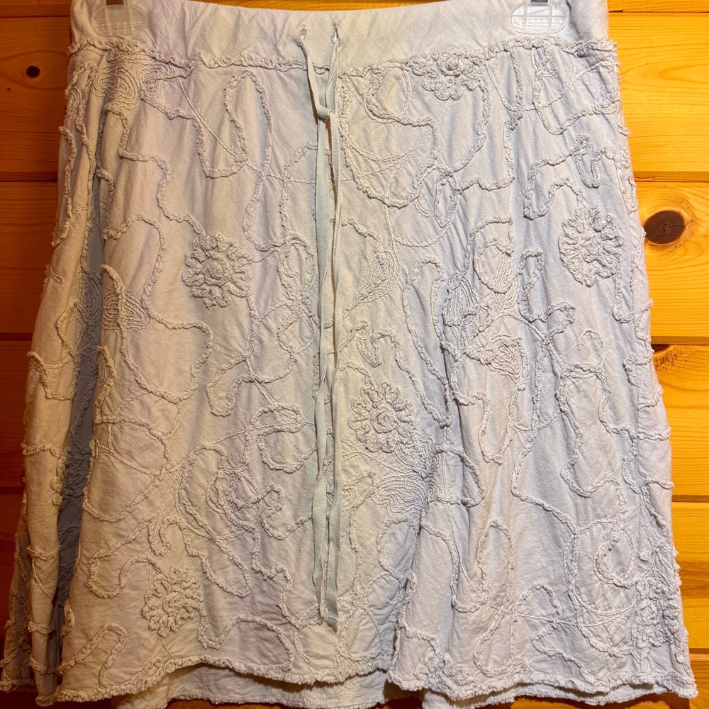 Sophie Max Cream Floral A-Line Skirt